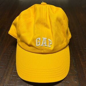 Gap Adult Yellow Adjustable Strap Back Hat One Size fits all